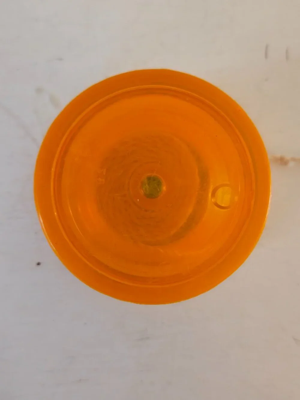 Vintage Duncan Neon Orange Butterfly Yo-Yo 80s-90s